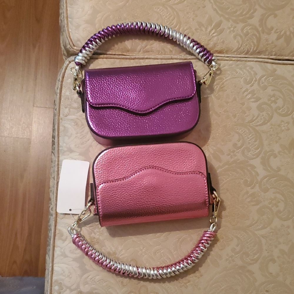 Diophy Purple Or Pink Women's Mini Handbag (Choose One)